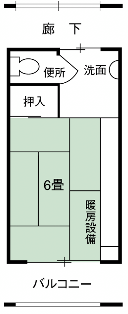 居室の間取り図
